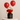 Rosey Cuddle Box - Red Teddy with Roses in Round Hatbox