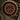 OLTEN Chocolate Oval Leather tray
