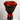 Dark Elegance - 20 Red Roses Bouquet